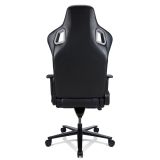 RS Gaming Davanti Faux Leather High-Back Gaming Chair， Black/Blue， BIFMA Certified