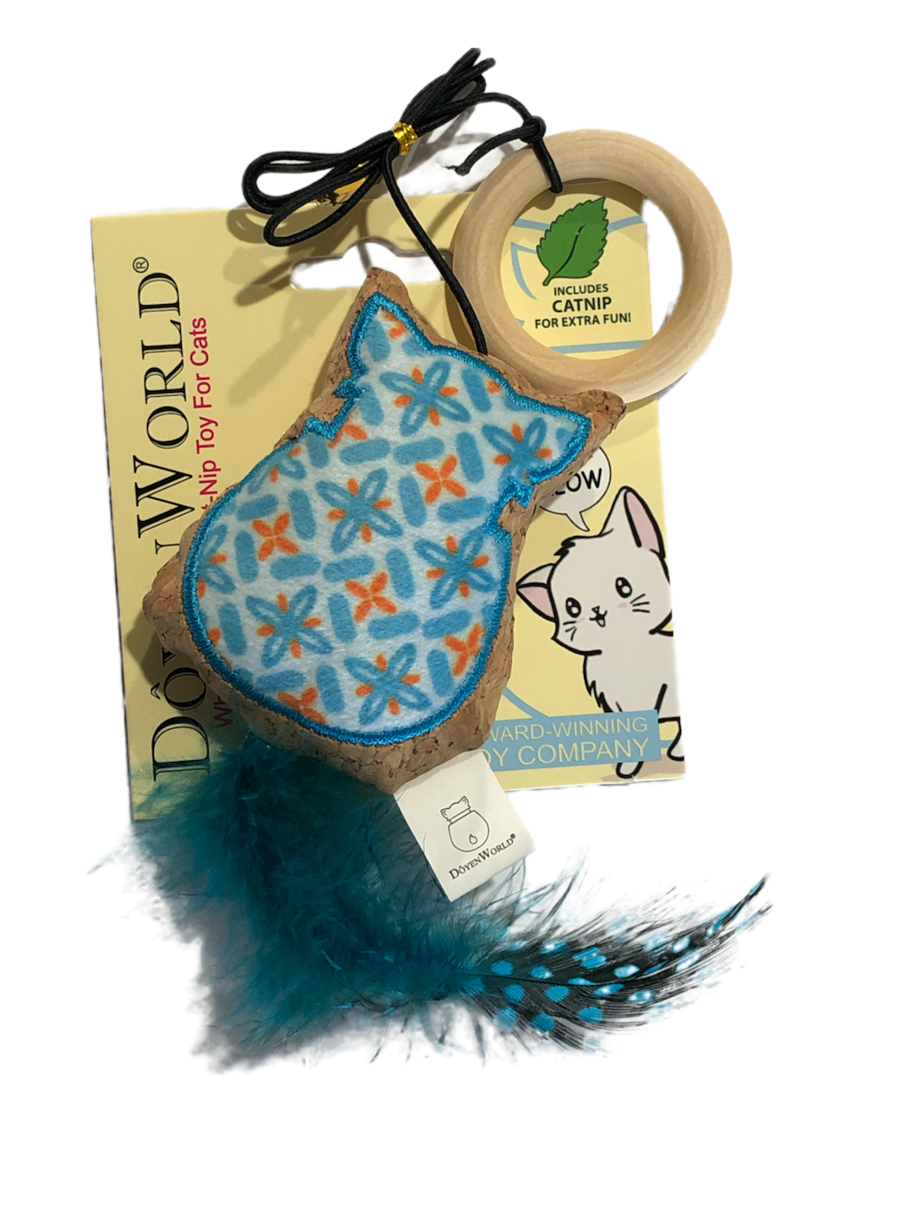 Doyen World Feather Ring Cat Toy