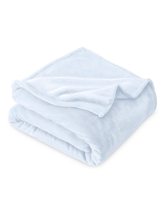 Bare Home Fleece Microplush Full Queen Blanket