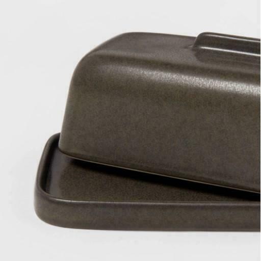 Stoneware Tilley Butter Dish Black - Project 62