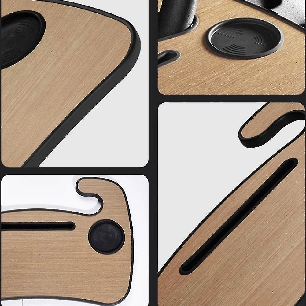 For Model Y Steering Wheel Table Board Laptop Tray Food Desk Universal Eating Drinking Tray Holder