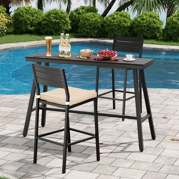 VredHom Outdoor Bar Table Bistro Dining Table