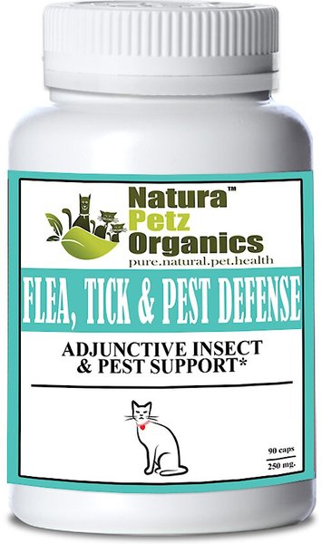 Natura Petz Organics Flea + Tick Cat Supplement