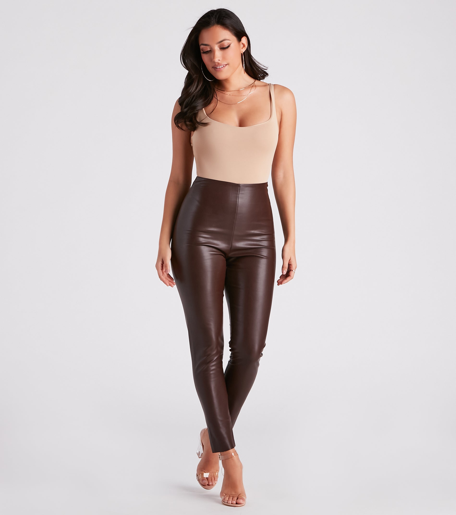 Less Is More Smooth Tank Bodysuit