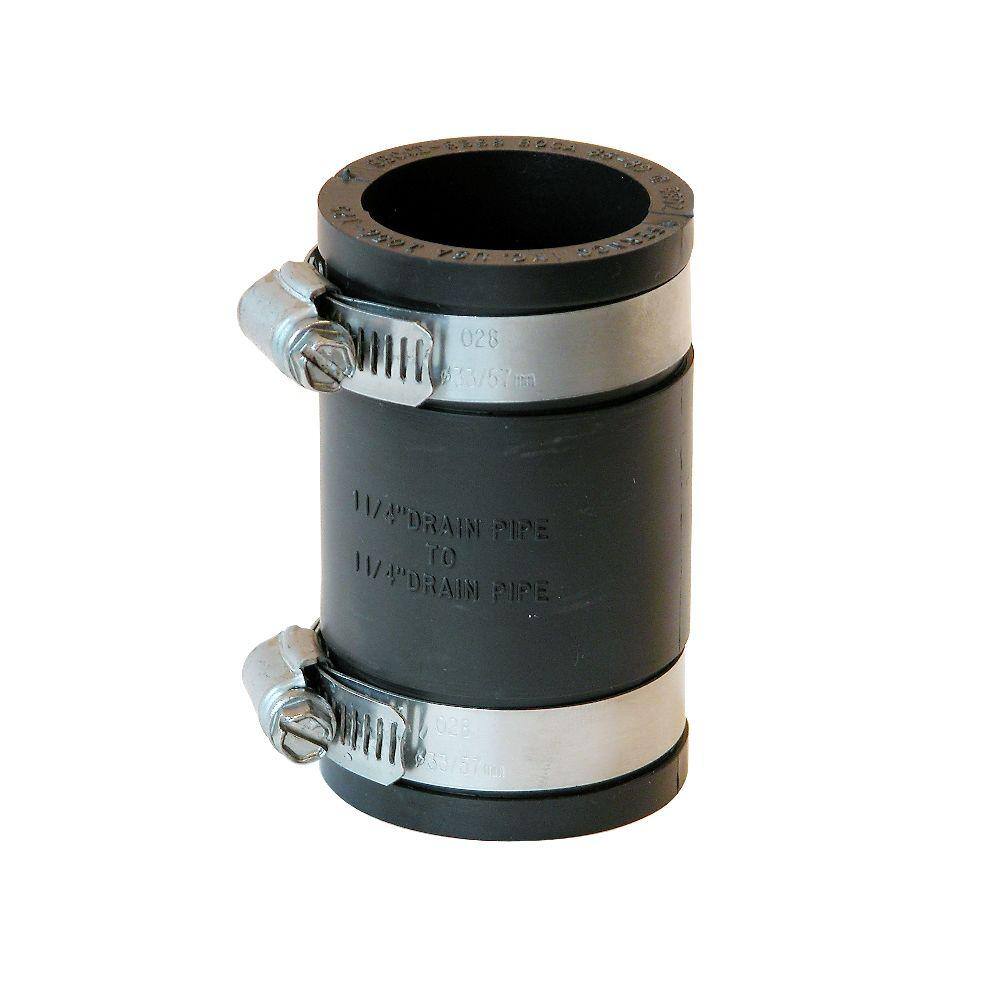 Fernco 1-14 in. x 1-14 in. Flexible PVC Coupling P1056-125