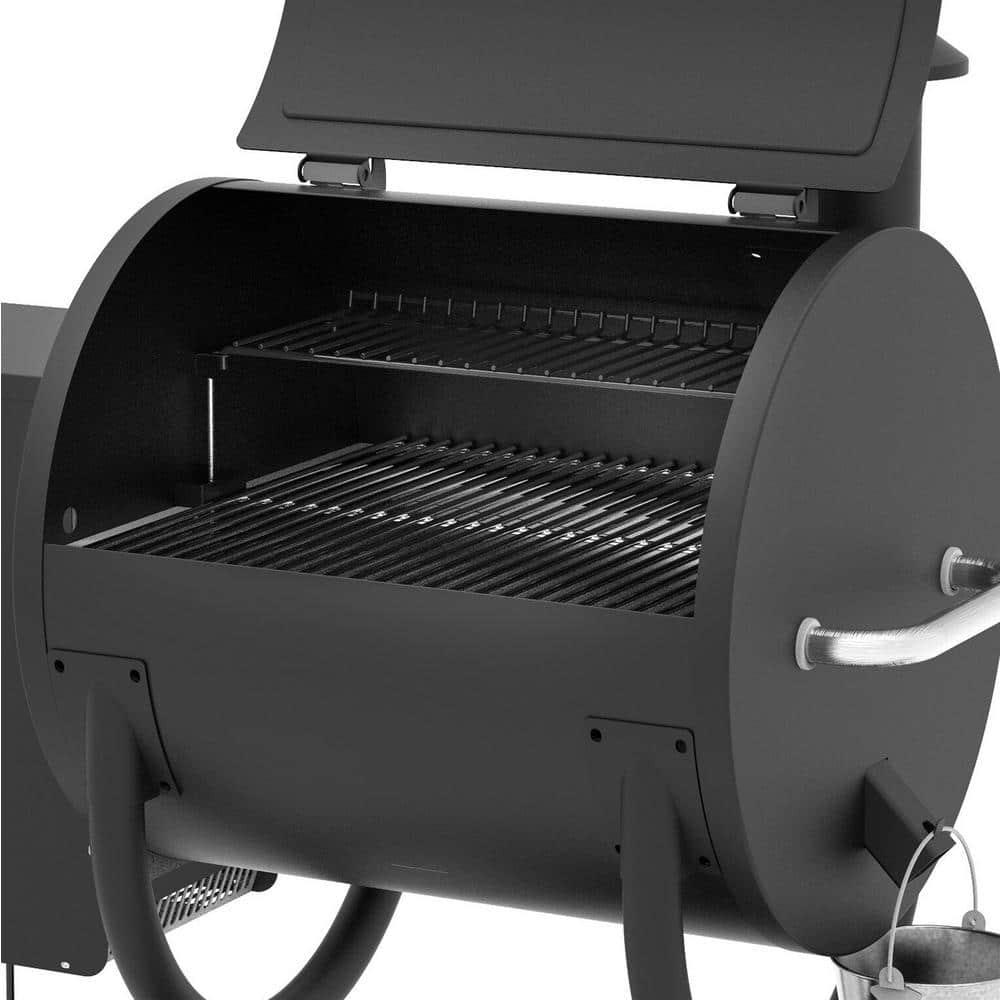 Z GRILLS 585 sq in Pellet Grill and Smoker in Black