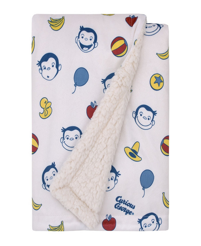 Welcome to the Universe Baby Curious George Baby Blanket