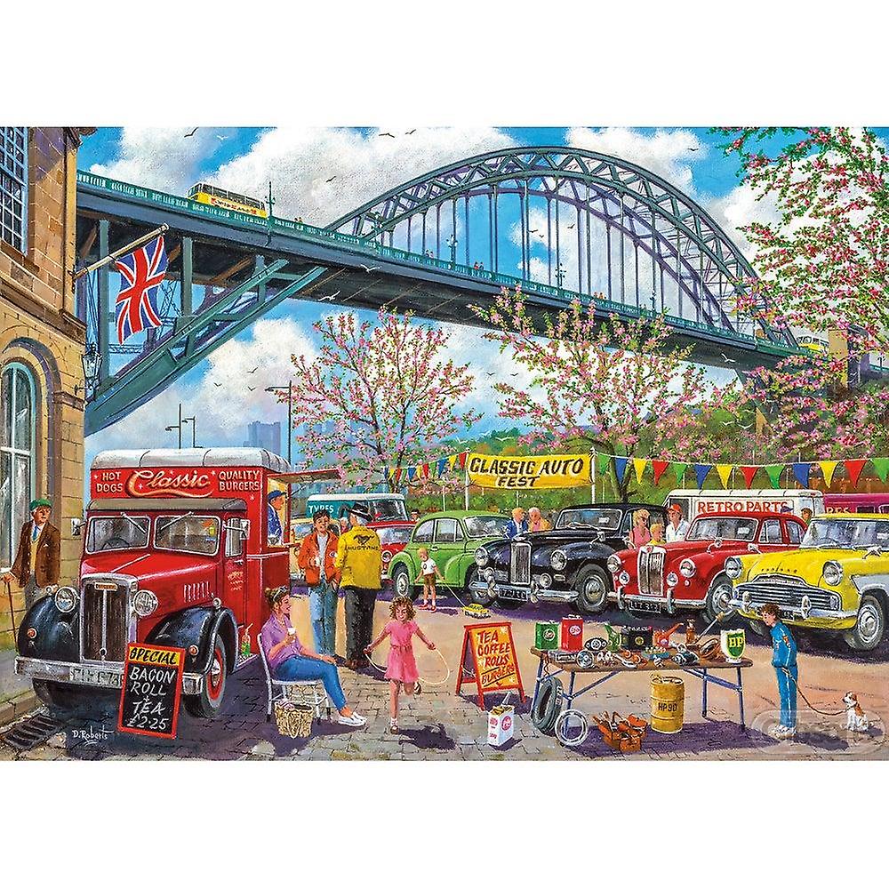 Gibsons Newcastle Jigsaw Puzzle (500 XL Pieces)