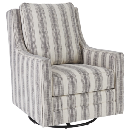 KAMBRIA SWIVEL GLIDER ACCENT CHAIR