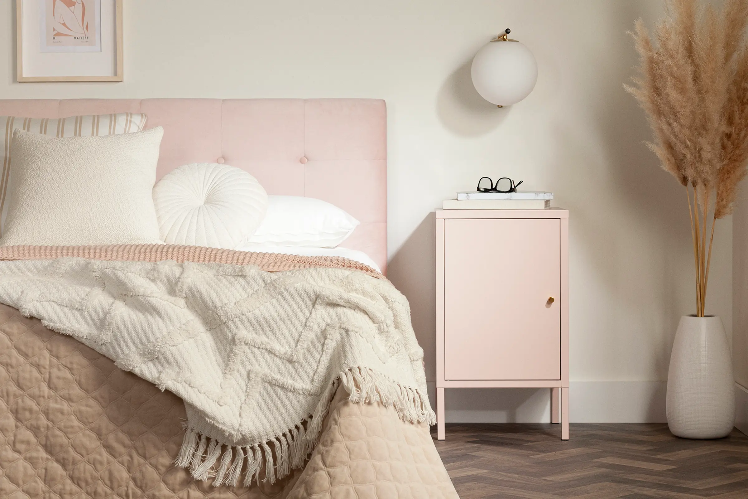 Kodali Pink Nightstand - South Shore