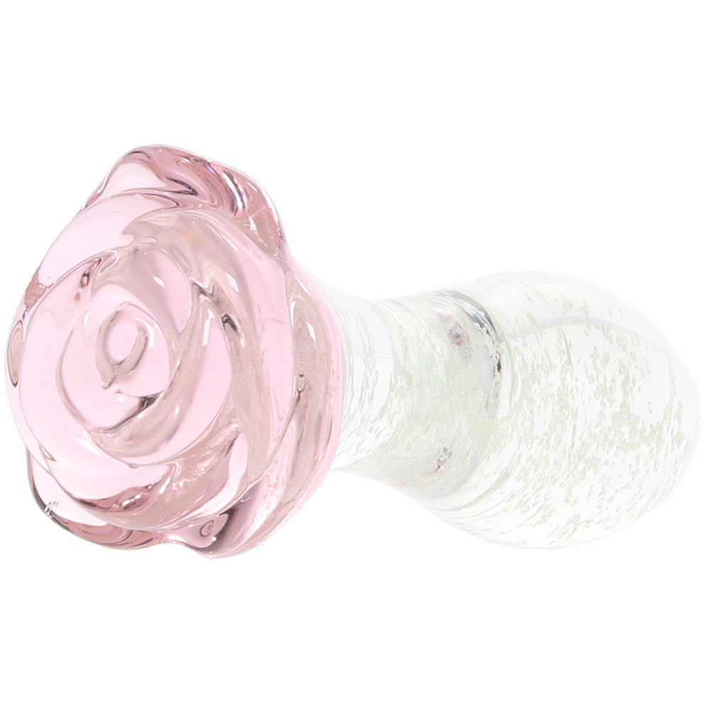 Juicy Glass Glowing Rose Bud Plug