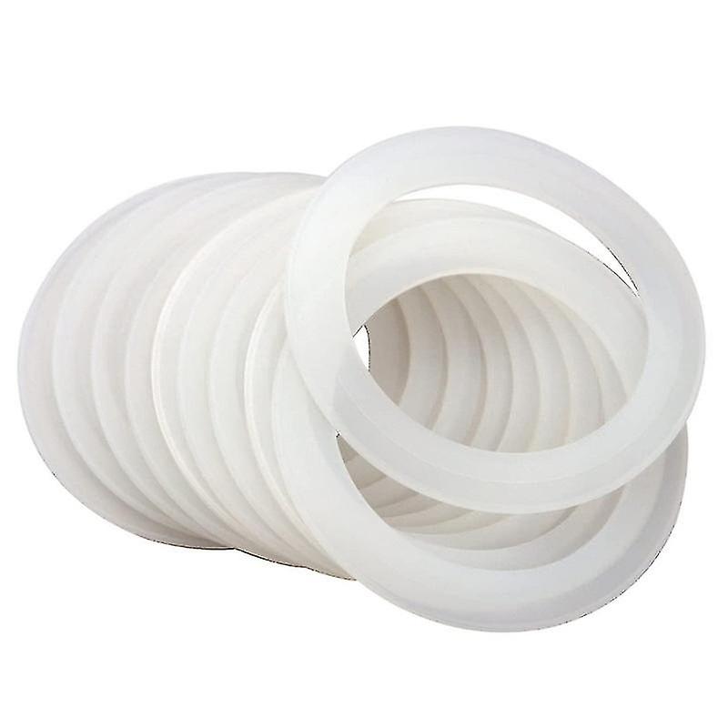 20 Pcs Silicone Jar Seals Replacement 70mm Airtight Jar Lids And Rubber Seals