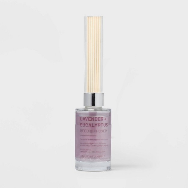 100ml Glass Reed Diffuser Lavender amp Eucalyptus