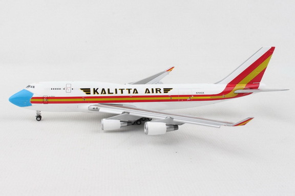 Gemini Kalitta 747 400Bcf 1/400 Flaps Down N744Ck ...