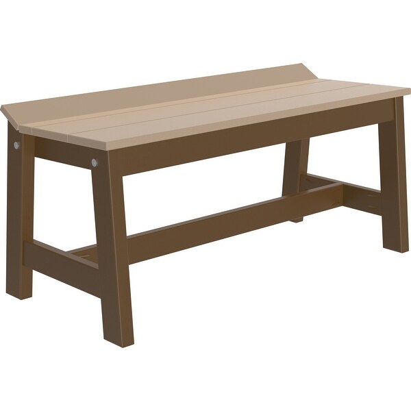 Poly Lumber Café Dining Bench