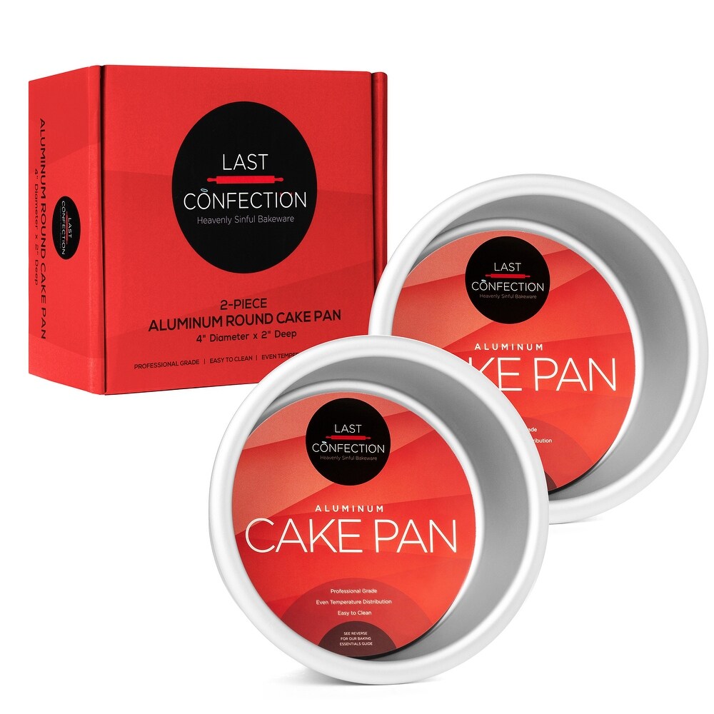 Round Aluminum Cake Pan Sets   Last Confection