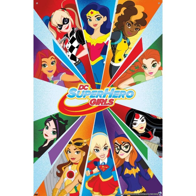 Trends International Dc Comics Tv Dc Superhero Girls Collage Unframed Wall Poster Prints