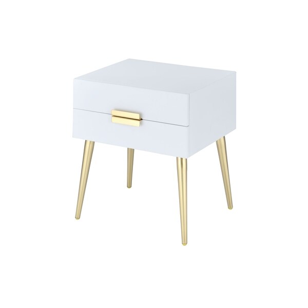 Acme Furniture Denvor Mid-Century Side Table