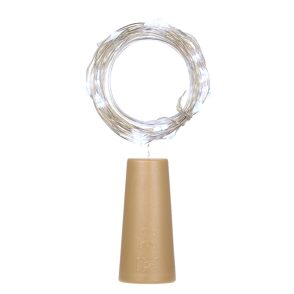 4.5v 1.2w 1.5m 15 Led Copper Wire Fairy String Light Warm White Twistable Bendable Foldable Bottle Stopper Atmosphere Lamp Ip65 Water Resistance For C