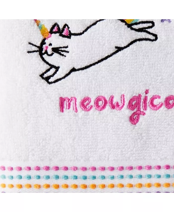 Saturday Knight Ltd Meowgic 2 Piece Hand Towel Set