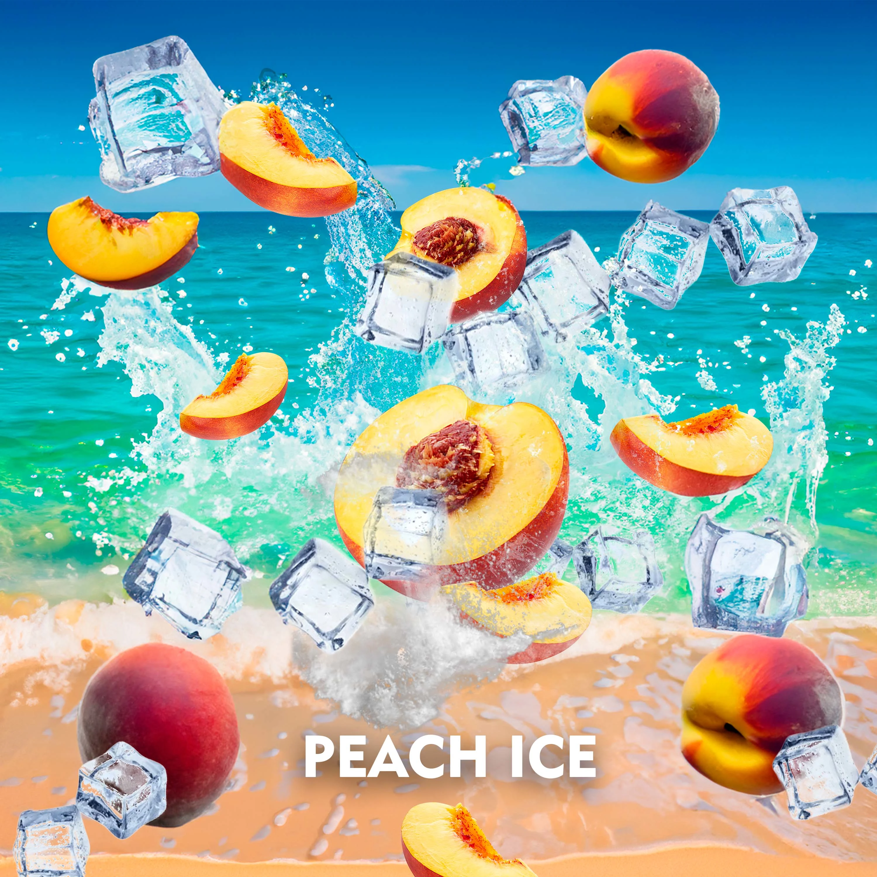 Fumot Tornado Digital Box 12000 Puffs - Peach Ice