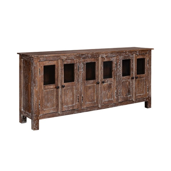 Ruston Antique Clay 70 Inch Accent Entertainment Console