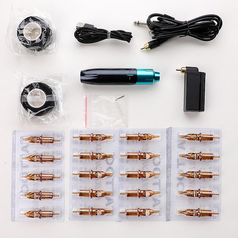 Wireless Battery Tattoo Pen Motor Tattoo Machine Set Full Set Of Tattoo Battery Pen Set Tattoo Equipment