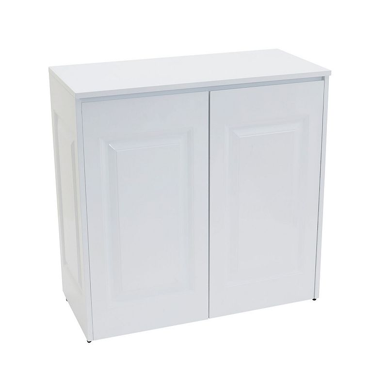 Household Essentials Double Metal Hamper Cabinet