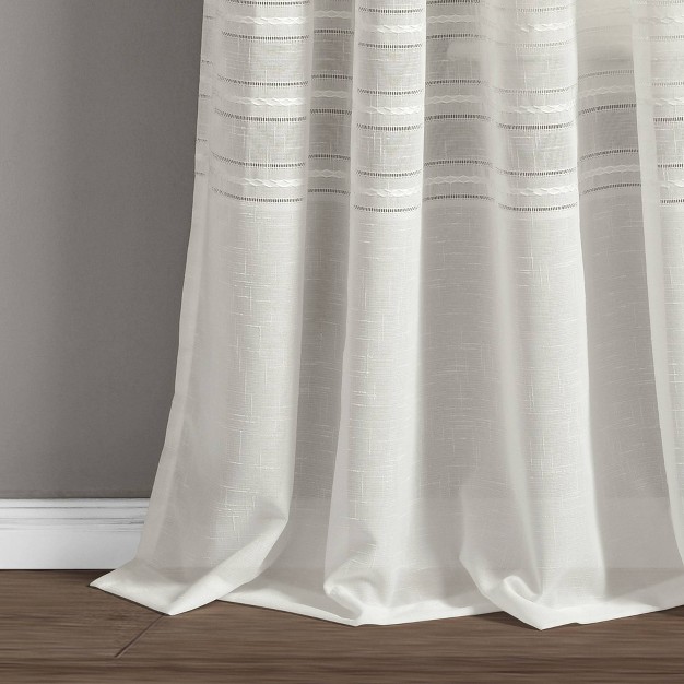 Bridie Sheer Window Curtain Panels Lush D cor