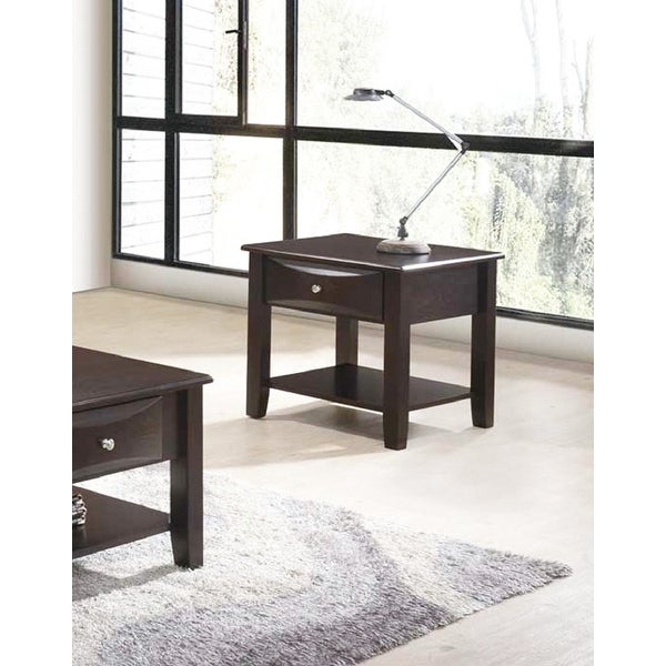 X-Cross Accent Tables One Open Shelf Solid Wood Frame Side Tables Black And Grey，Size: 12