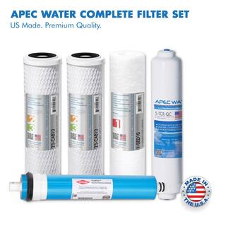 APEC Water Systems Ultimate Electric Pumped Undersink Reverse Osmosis Water Filtration System 50 GPD for Low Pressure Home 0-30 psi 120V US RO-PUMP