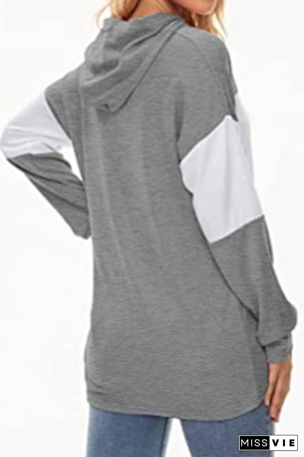 Color Block Hoodies Women Wholesale