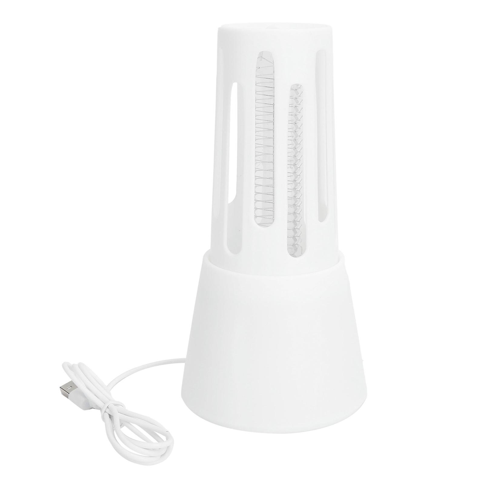 Electric Mosquito Killer Mini Size Usb Powered Mosquito Lamp For Indoor Home White