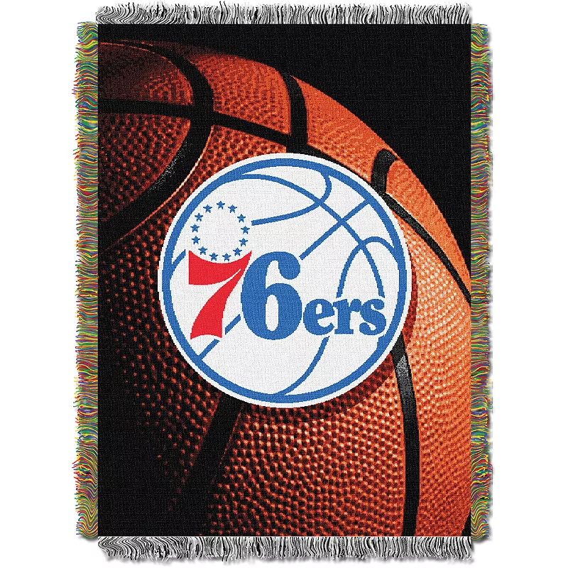 Philadelphia 76ers Logo Throw Blanket