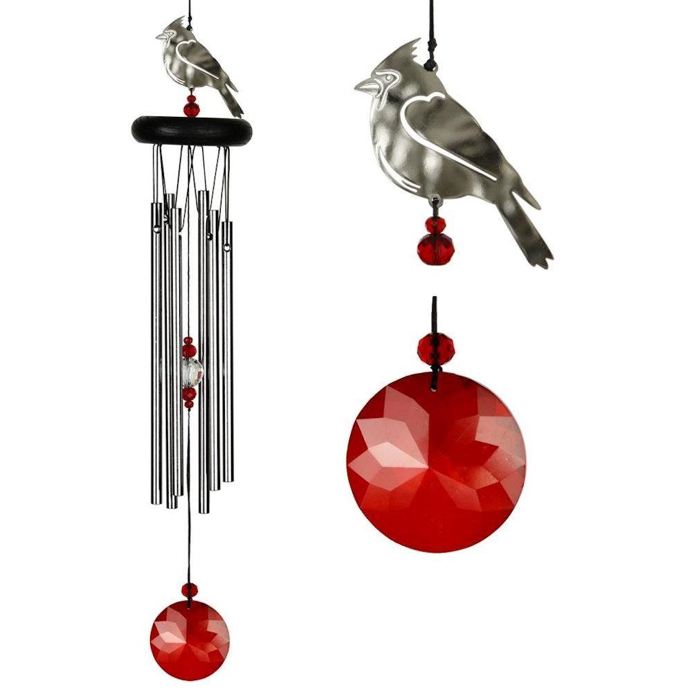 Woodstock Chimes   Crystal Cardinal Chime