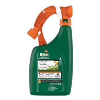 Ortho Weed B-gon 32 oz. Ready-to-Spray Lawn Weed Killer Plus Crabgrass Control 991541005