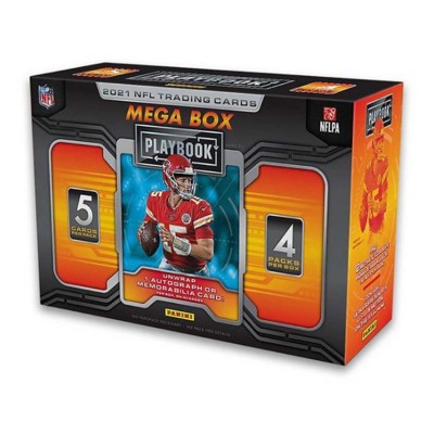 2021 Panini NFL Playbook Football Trading Card Mega Box