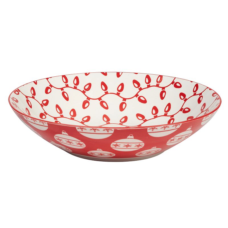 Certified International Set of 6 Peppermint Candy Soup/Pasta Bowls