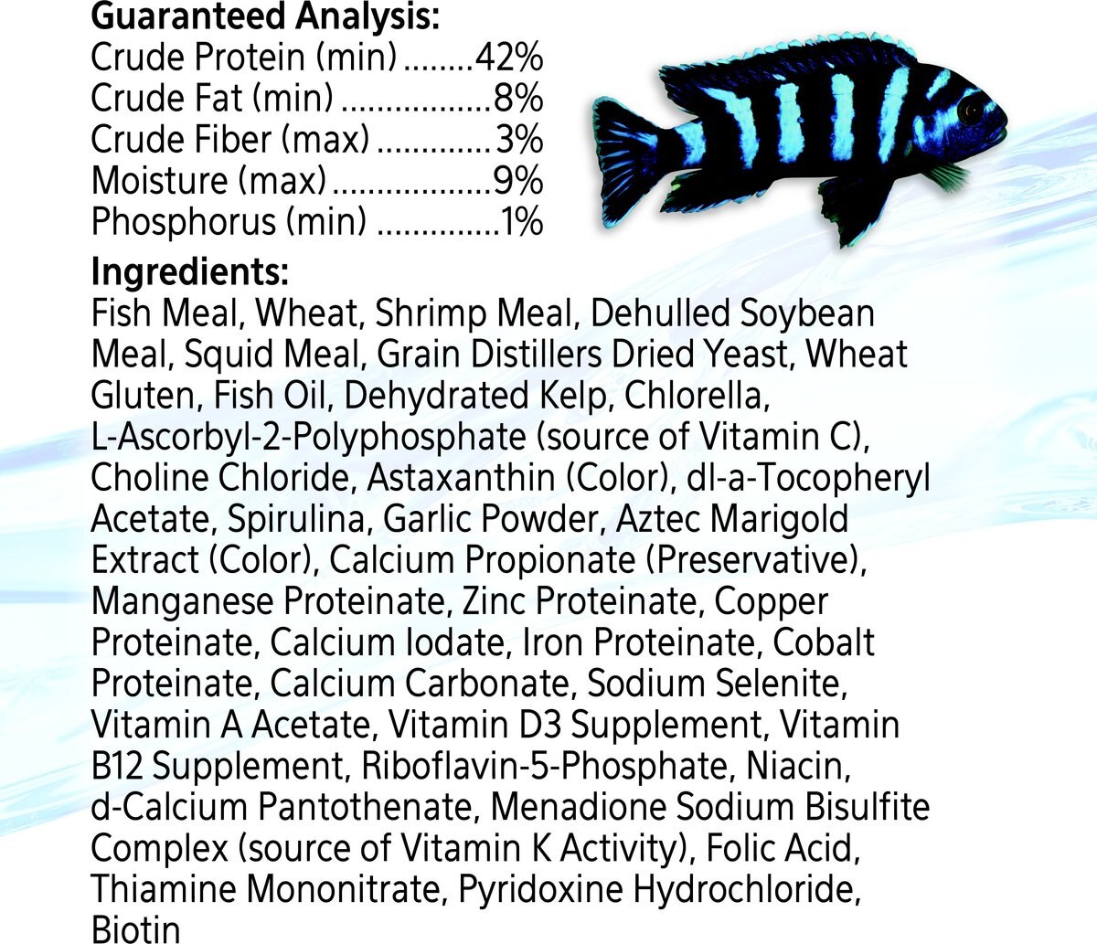 Aqueon Mini Cichlid Pellet Fish Food