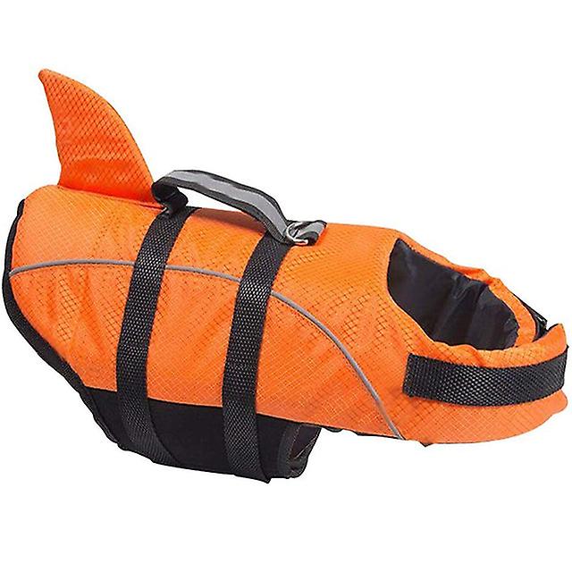 Fashion reflective strap dog life jacket