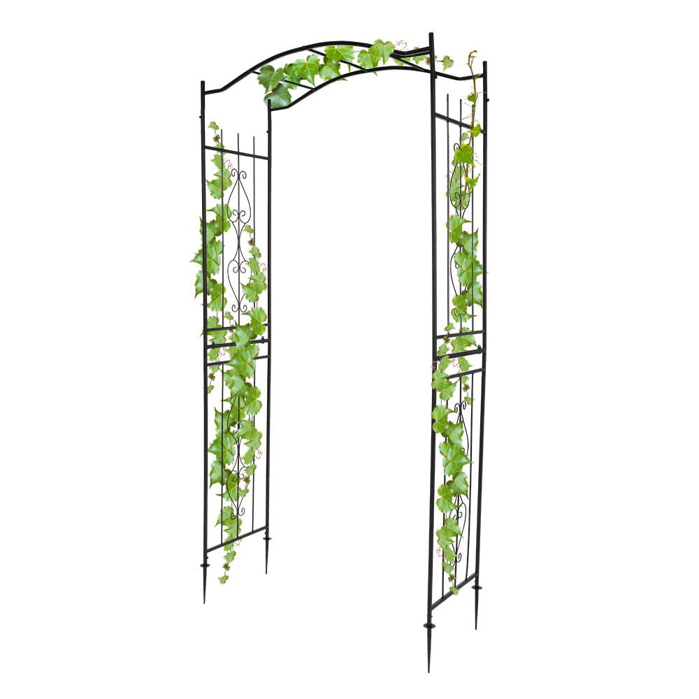 Ktaxon 7.5 Ft Garden Arbor Archway Metal Arch for Wedding Party Garden