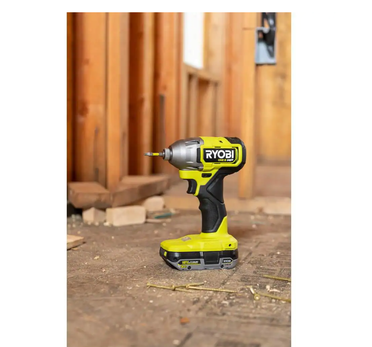 RYOBI PBLID01B ONE+ HP 18V Brushless Cordless 1/4 in. Impact Driver (Tool Only)