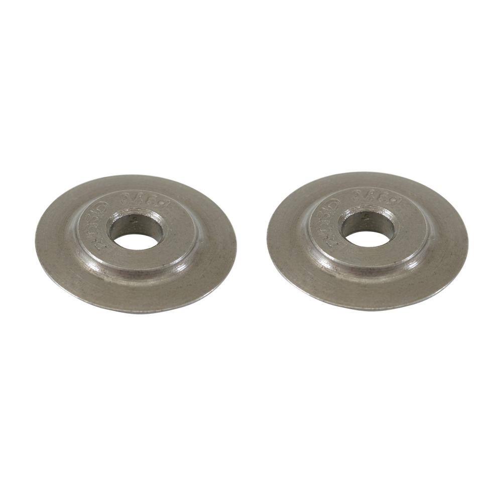 RIDGID E-3469 Pipe and Tube Cutter Replacement Wheels for Copper Brass Aluminum SteelStainless (Pack of 2) 41317