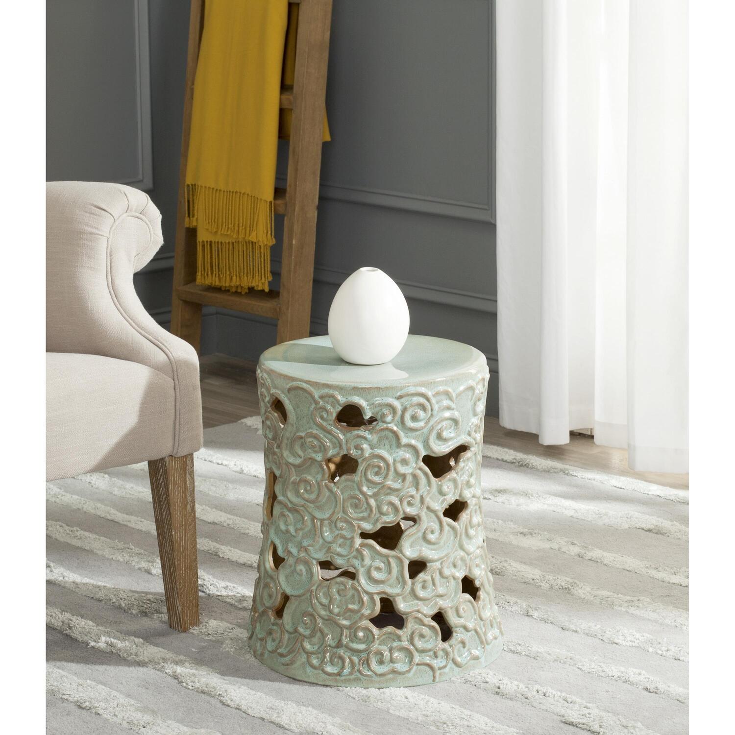 Safavieh Cloud Garden Stool  Crowdfused