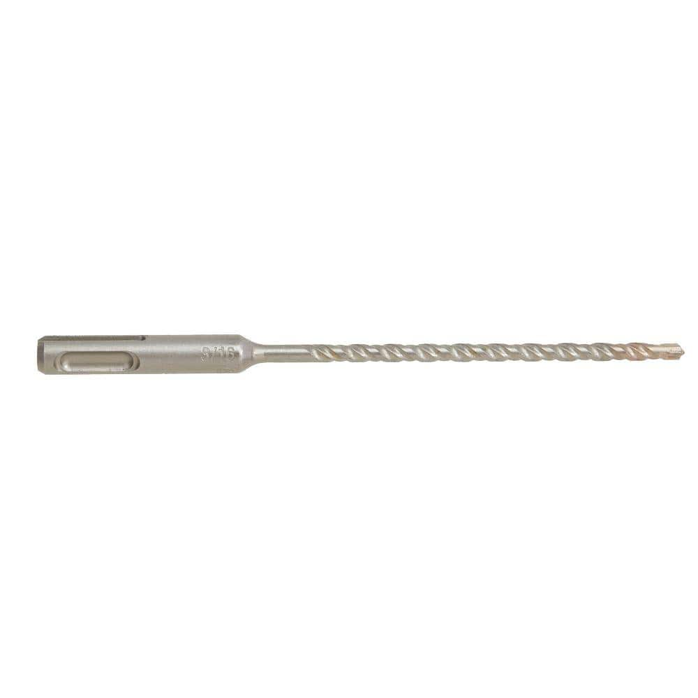 Bosch Bulldog 3/16 in. x 6 in. SDS-Plus Carbide Rotary Hammer Drill Bit for Concrete (25-Pack) HC2011B25