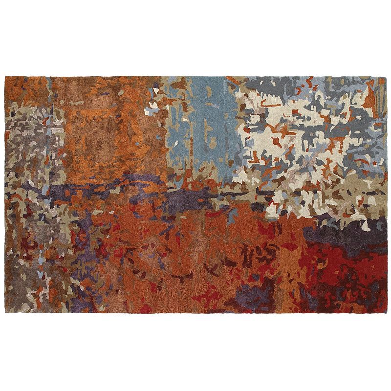 StyleHaven Giovanni Autumn Inspirations Abstract Wool Blend Rug