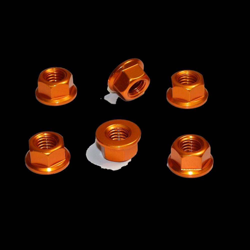 Racebolt Aprilia RST Futura 01-03 Aluminium Rear Sprocket Nut Kit Orange