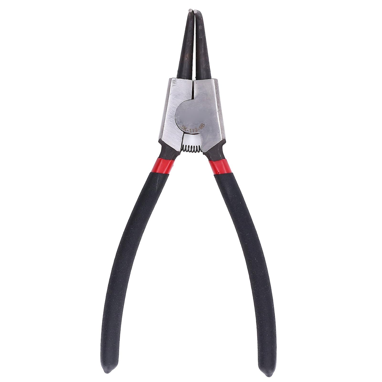 Circlip Pliers 9in Snap Ring External Bent Jaw Hand Tool For Installation Removal