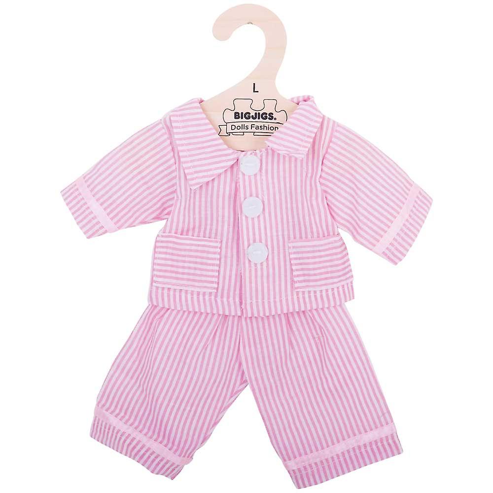 Bigjigs Toys Pink Pyjamas (for Size Large Doll)