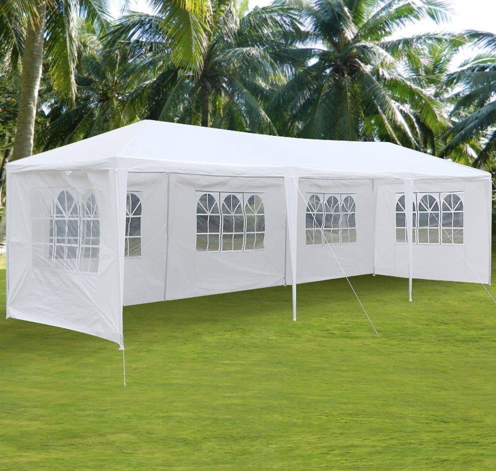 Ktaxon 10'x30' Party Wedding Outdoor Patio Tent Canopy  Event with 5 Wall White